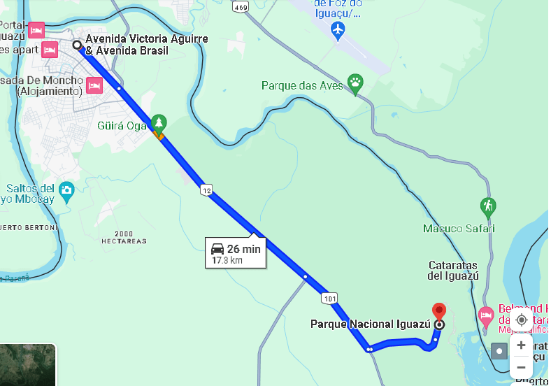 Servicio Familiar Parque Nacional Iguazú - Reserva de Guías de Turismo y más servicios - Cataratas del Iguazú